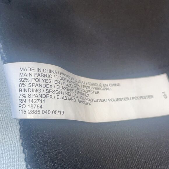 Eloquii Pants Womens 18 Black Floral Boho Office Chic Fall Workwear Indie Artsy - Picture 4 of 10